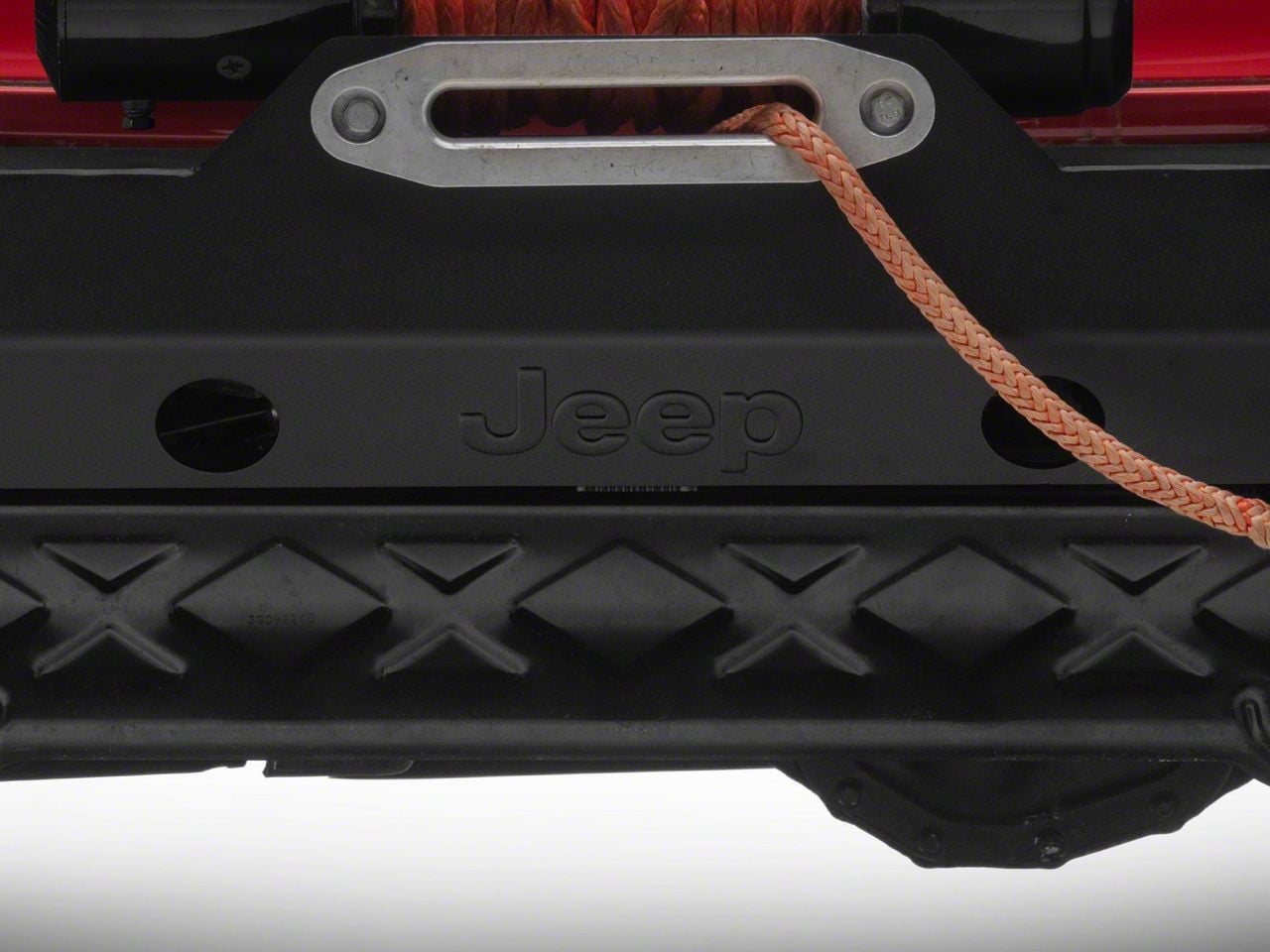 Jeep Licensed by RedRock Jeep Wrangler Trail Force HD Front Bumper