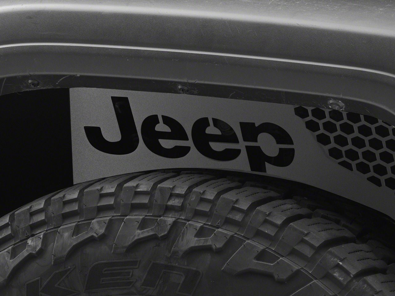 Jeep Licensed by RedRock Jeep Wrangler Aluminum Inner Fender