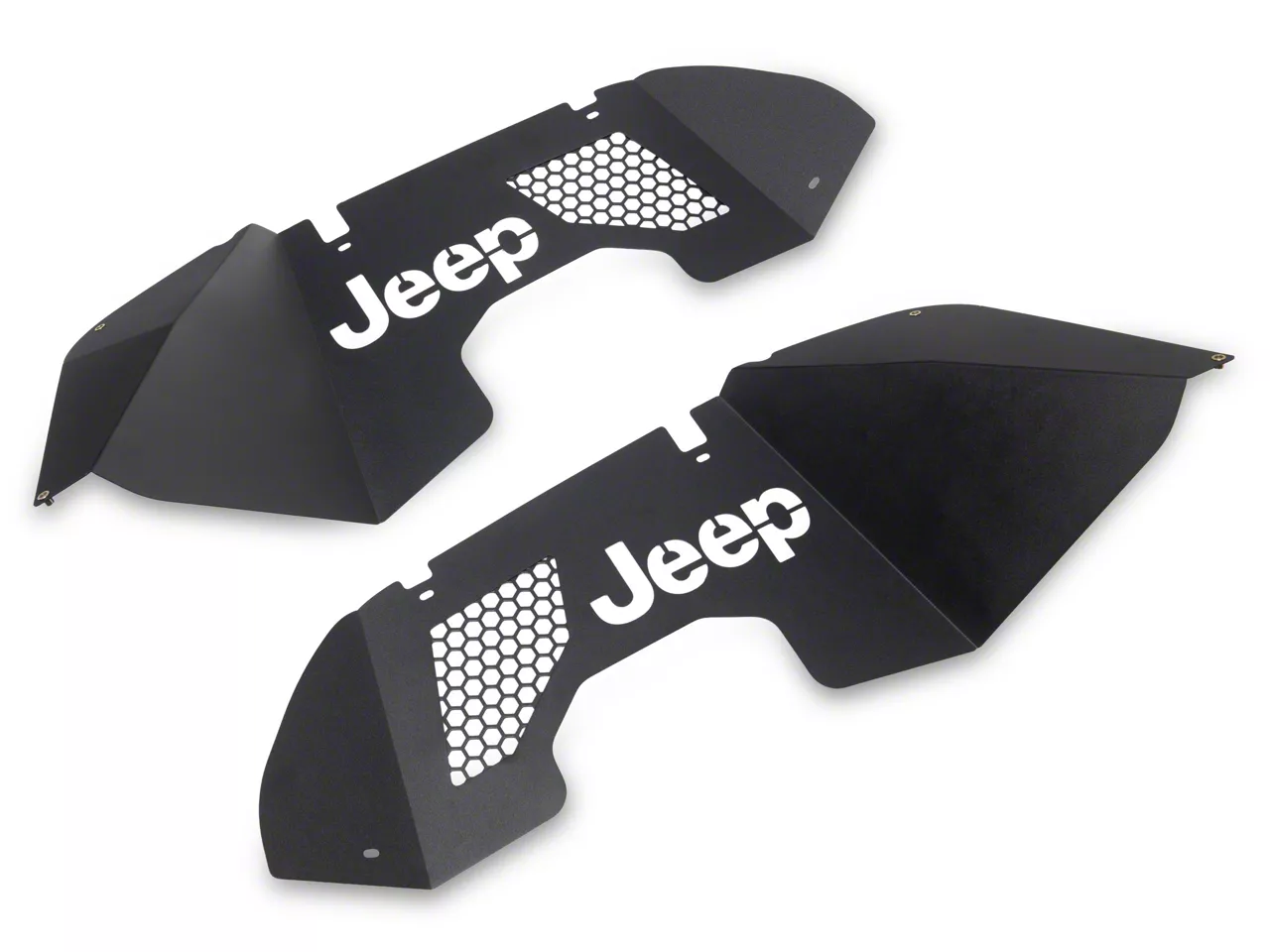 Jeep Licensed by RedRock Jeep Wrangler Aluminum Inner Fender