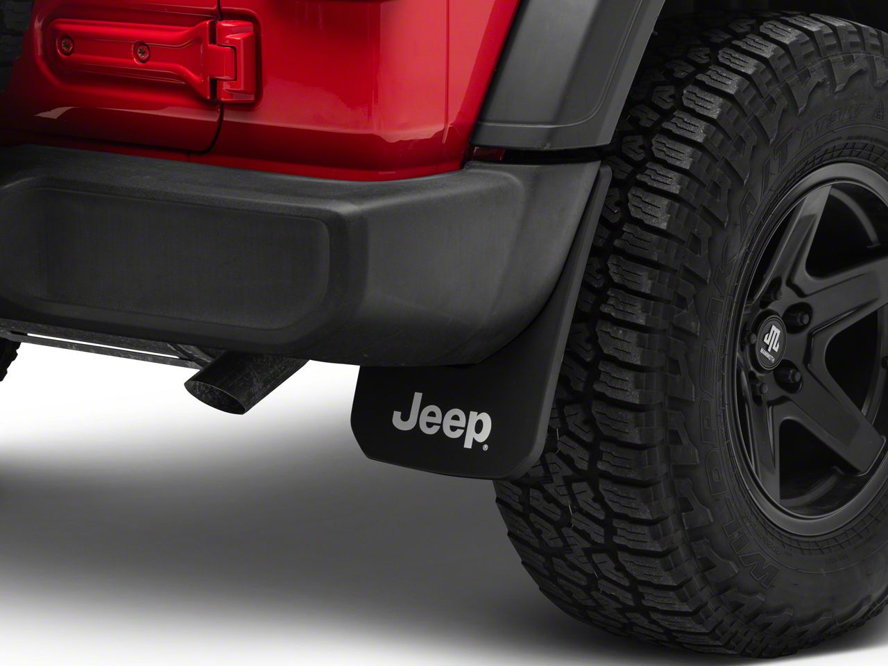 Jeep Licensed by RedRock Jeep Wrangler Custom Molded Mud Guards