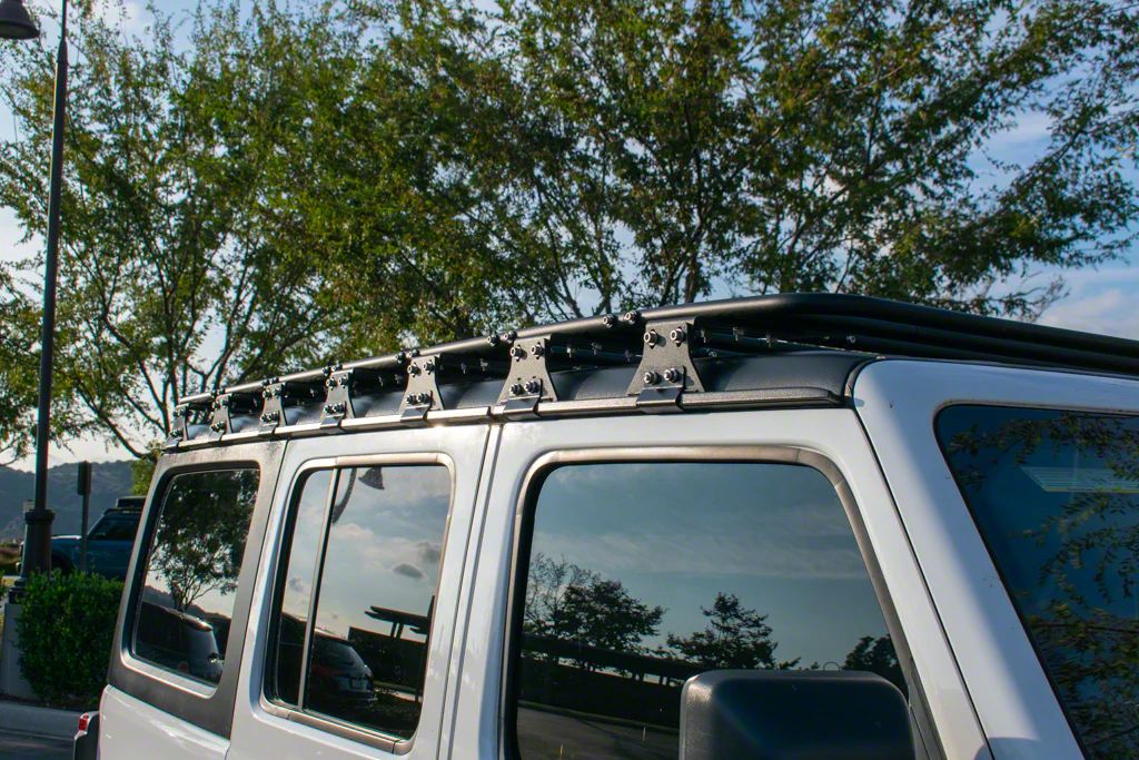 Zombie Racks Jeep Wrangler Wasteland Full Roof Rack; Raw ZROV