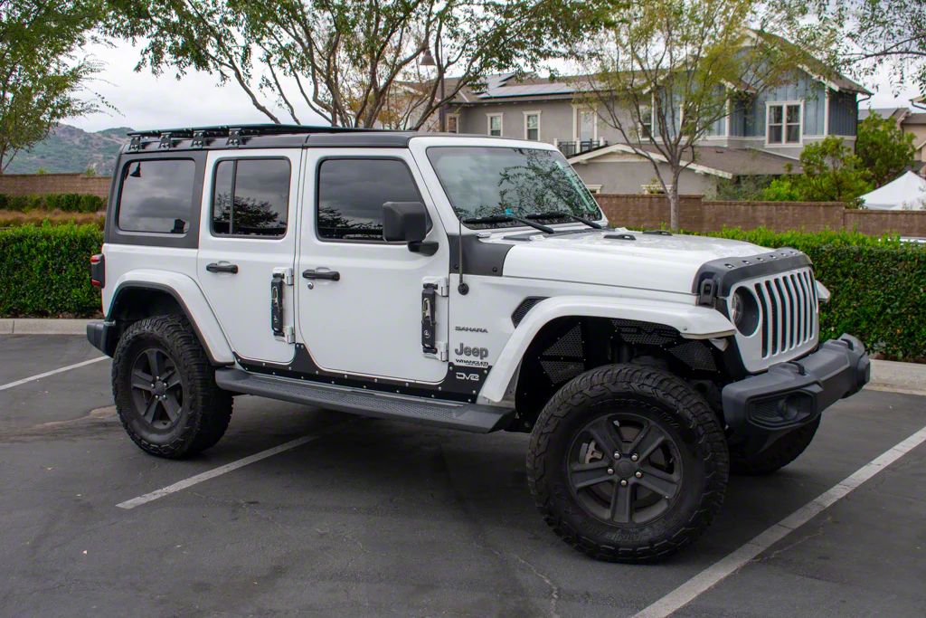 Zombie Racks Jeep Wrangler Wasteland Half Roof Rack; Raw ZROV