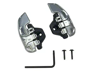 ENVIORN デリケートセット Azuto Jeep Gladiator Paddle Shifter Switches; Chrome MHG-048 (20