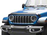 Aeroskin II Hood Protector; Matte Black (18-26 Jeep Wrangler JL, Excluding 4xe & Rubicon 392)