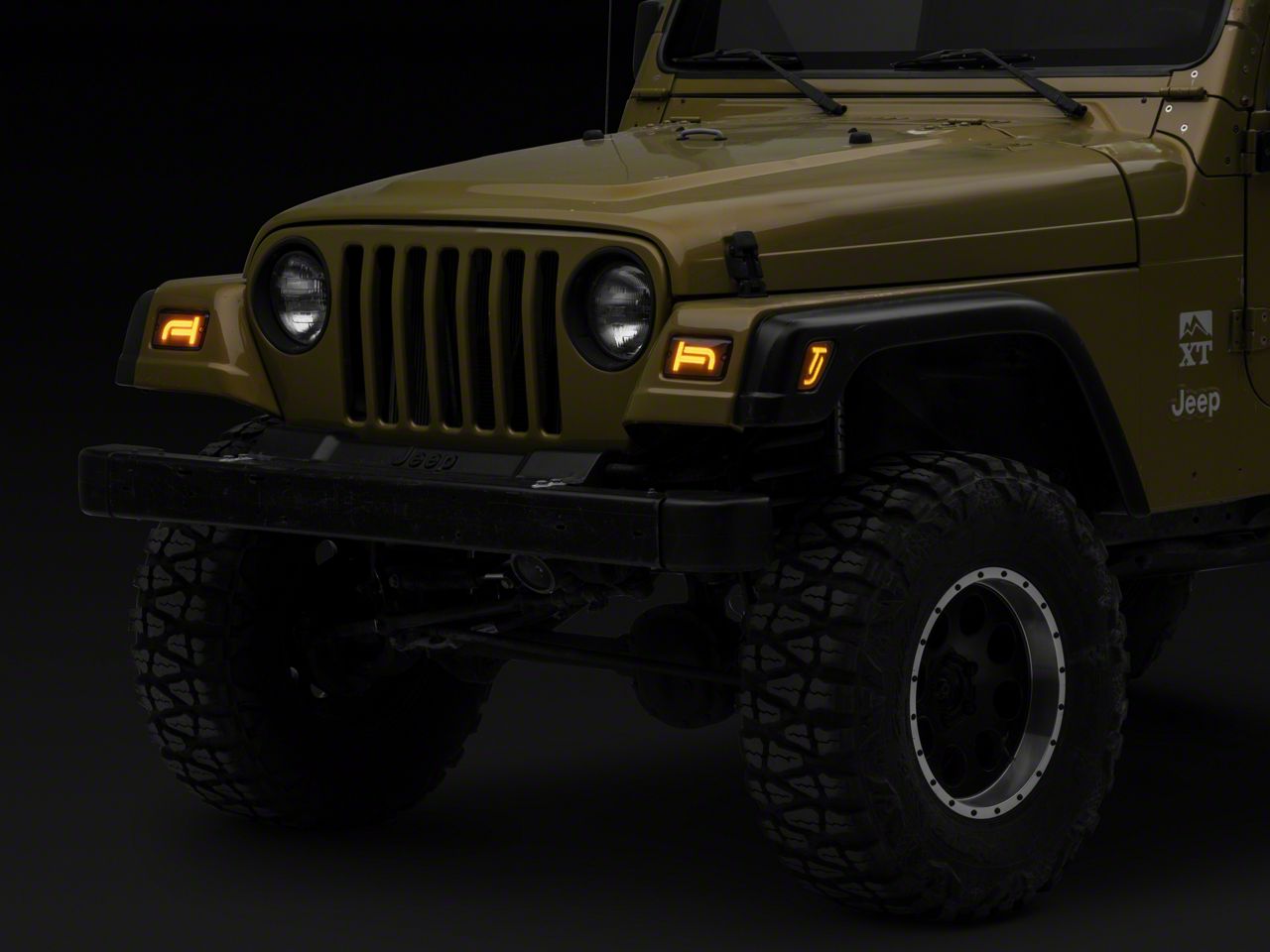 Suparee Jeep Wrangler LED Turn Signal and Side Marker Lights SP