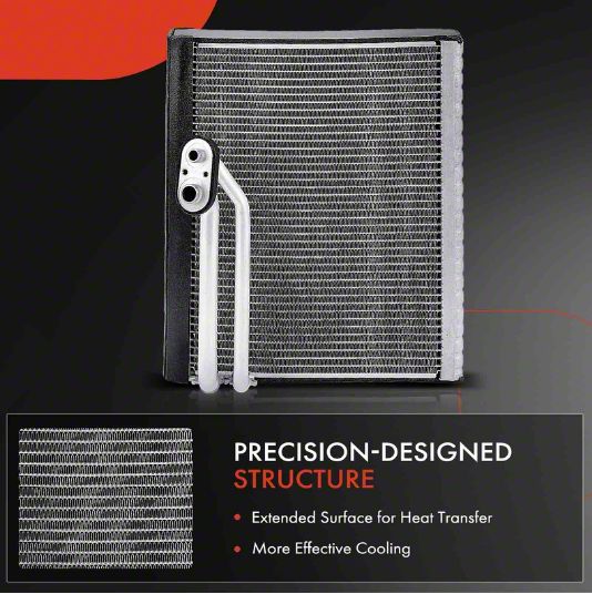A/C Evaporator Core – Parallel Flow With Sealing Washers For Chrysler 200, Dodge Avenger, Jeep Compass (2007-2014)
