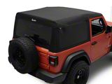 Bestop Supertop Glide Soft Top; Black Diamond (18-26 Jeep Wrangler JL 2-Door)