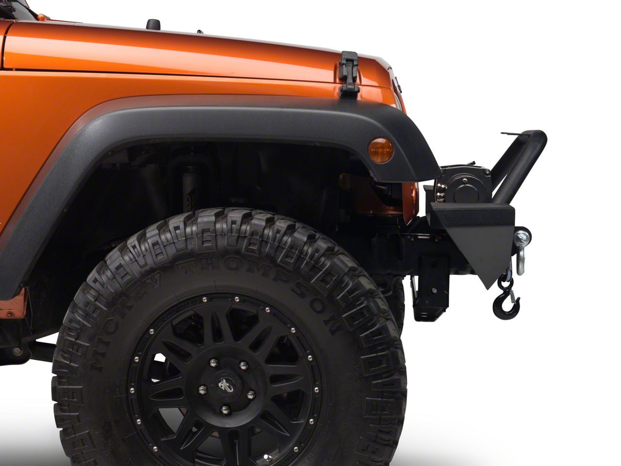Barricade Jeep Wrangler Trail Force HD Front and Rear Bumpers