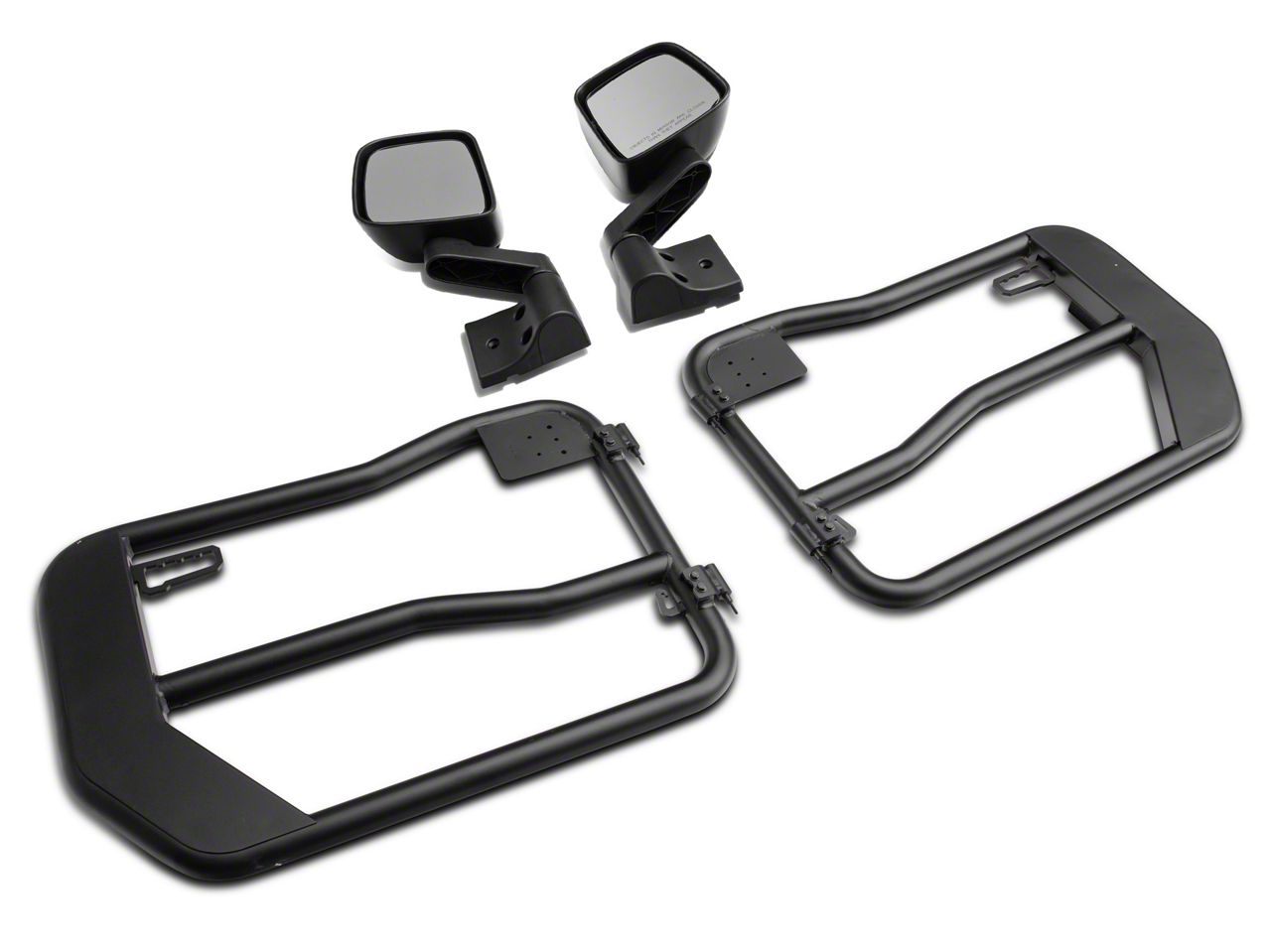 Rugged Ridge Jeep Wrangler Fortis Front and Rear Tube Doors with