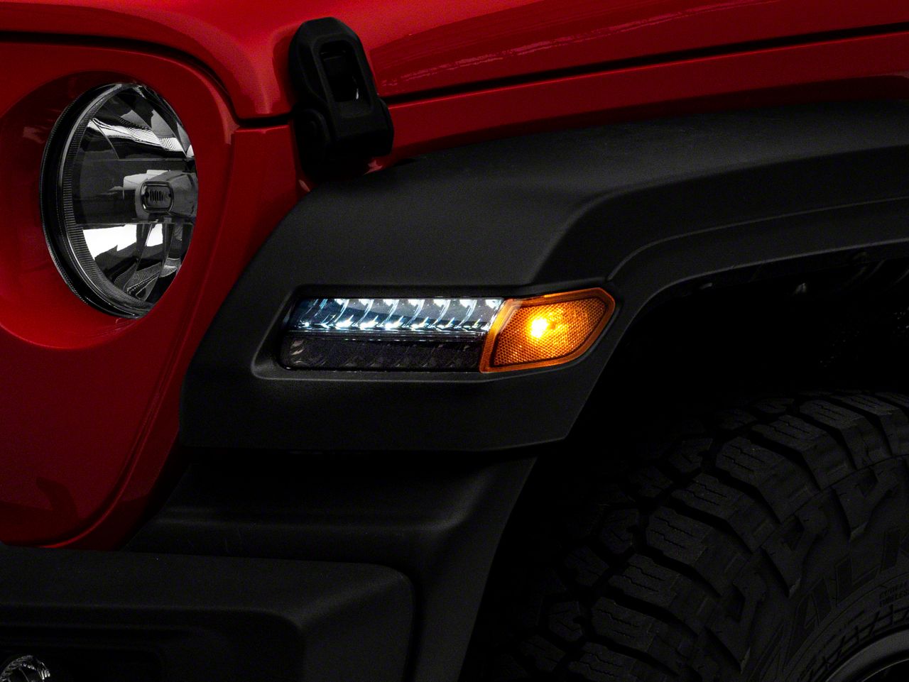 リィエル　ffr YIKATOO® Rivet Fender Flares for 2007-2018 Jeep JK Wrangler
