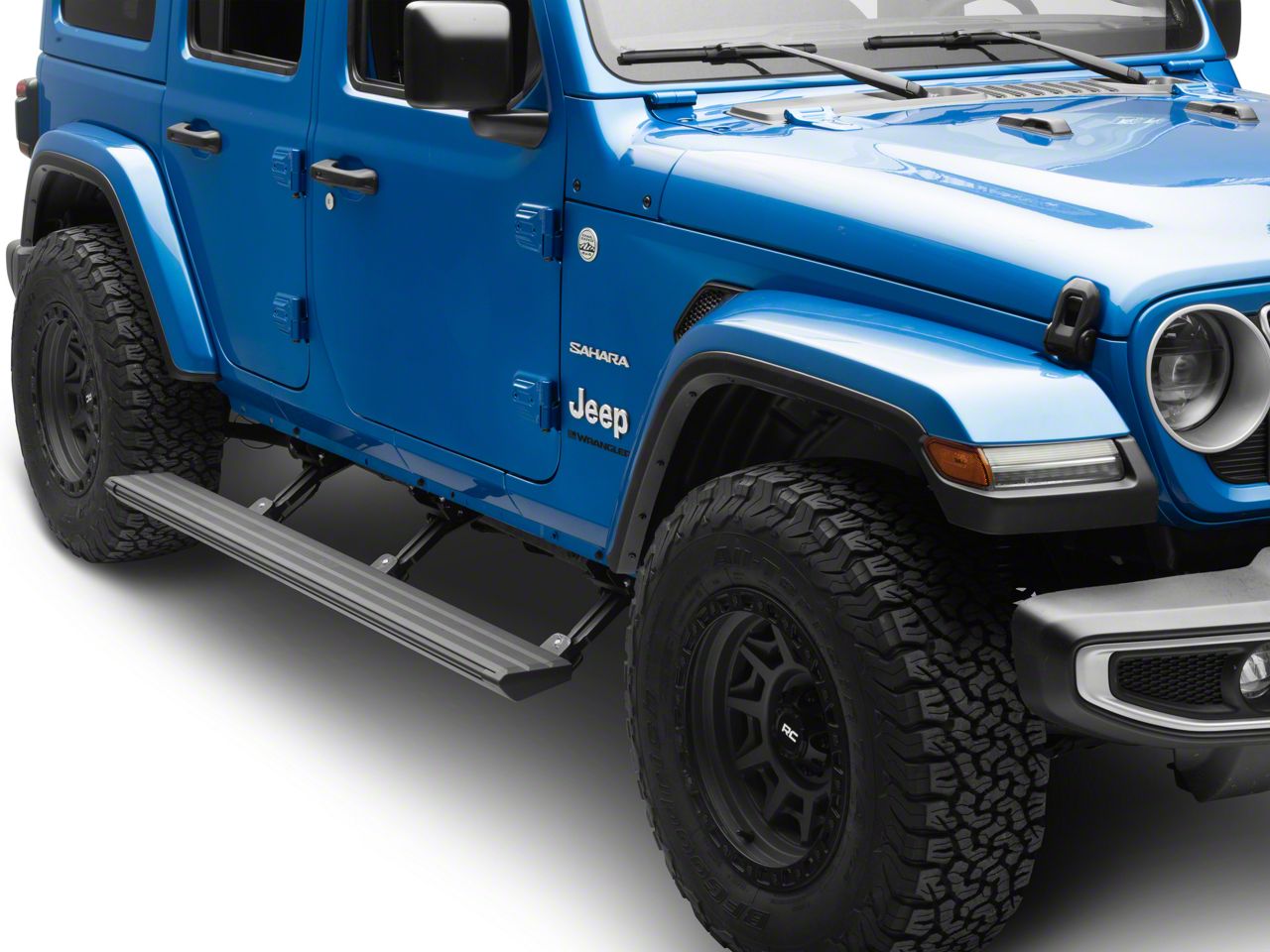 Barricade Jeep Wrangler Access Power Running Boards with