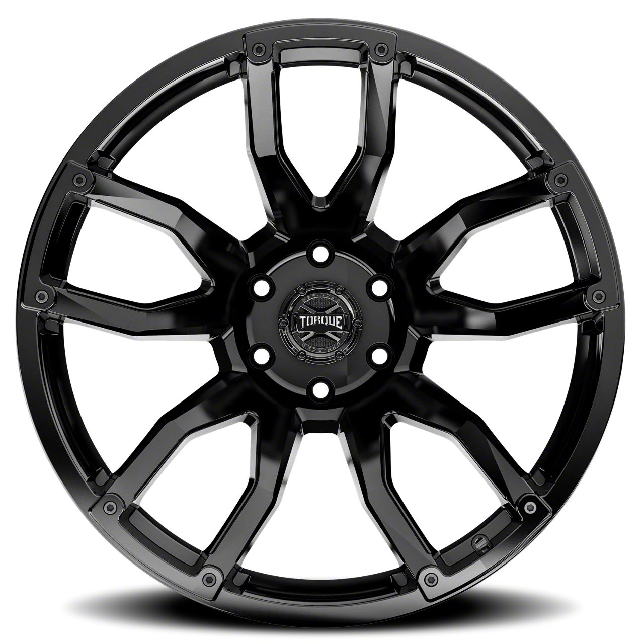 アールグレイ！ THAVAR-NE ジョグ　美品　W30   ブラック Torque Wheels Jeep Wrangler TW403C Impact Gloss Black Wheel; 20x10