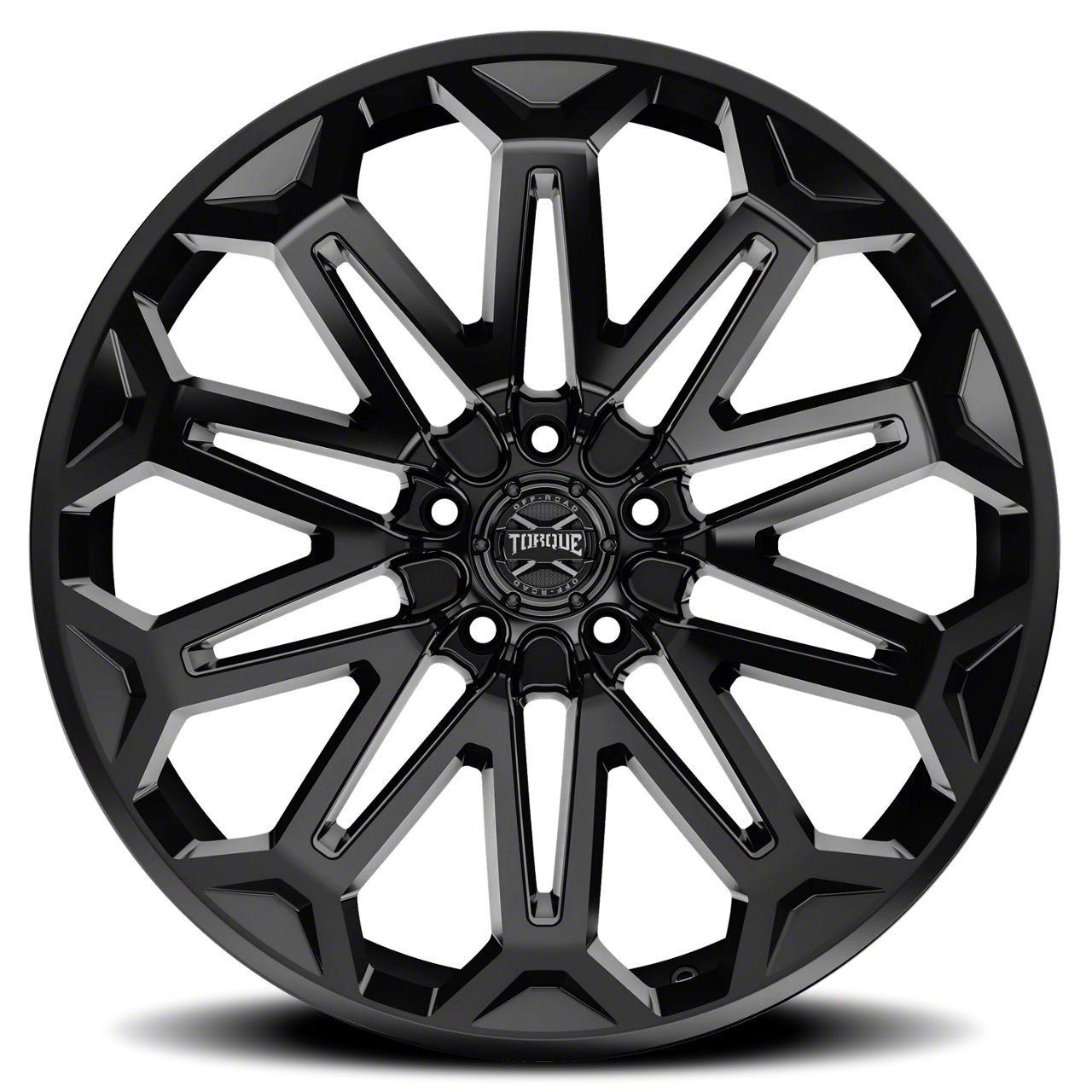 Torque Wheels Jeep Wrangler TW406C Xcelerate Satin Black Wheel