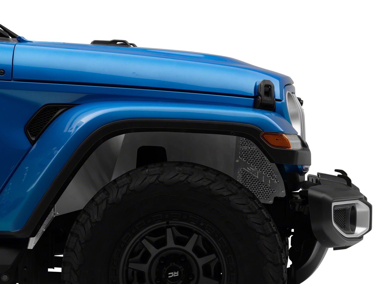 美品Jeep Wrangler Unlimited Sahara フェンダー Savvy Offroad Jeep Wrangler High Clearance Aluminum Front Inner