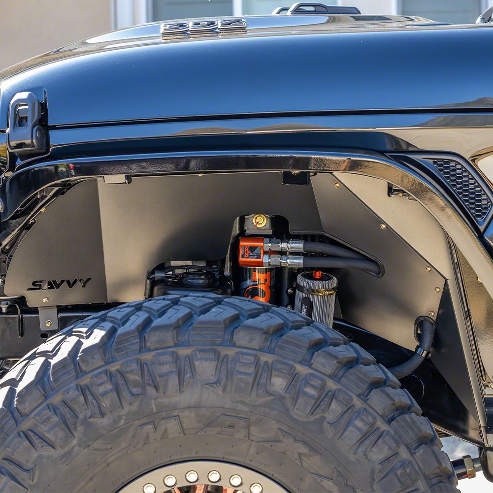 Savvy Offroad Jeep Wrangler High Clearance Aluminum Front Inner