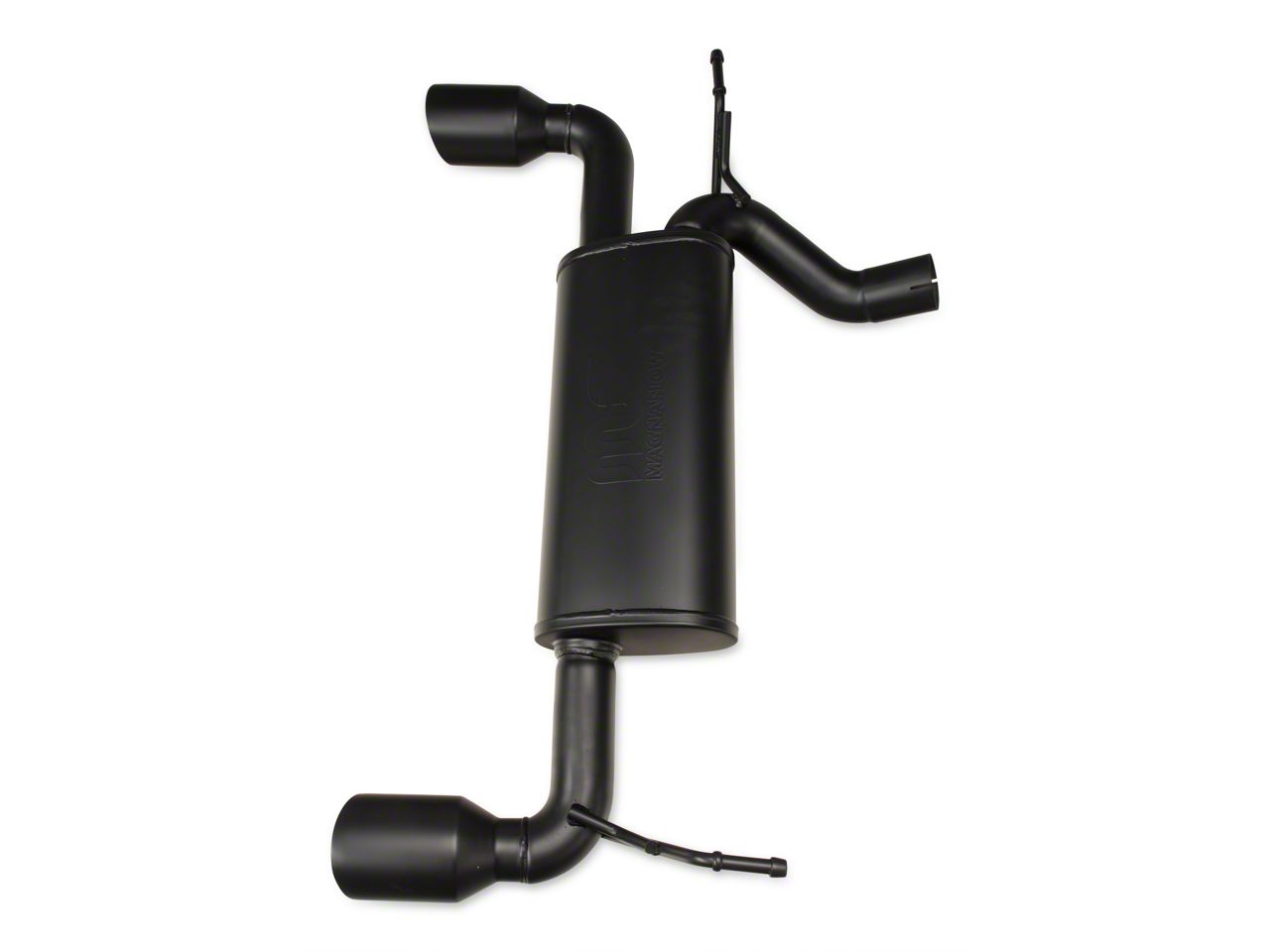 Magnaflow Jeep Wrangler Street Series Black Axle-Back Exhaust