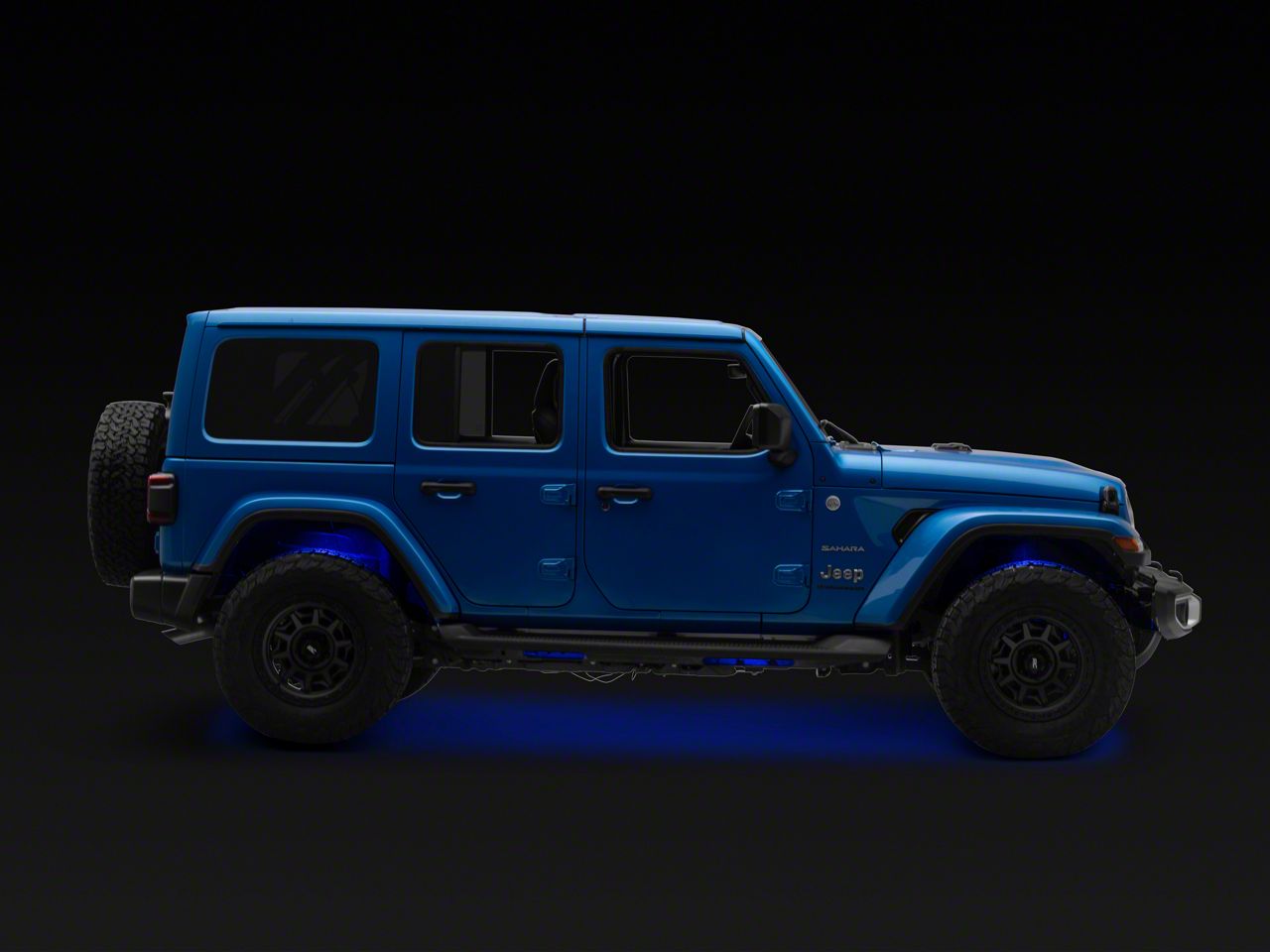 Raxiom Jeep Wrangler LED Rock Lights; Set of 8 J251247 (Universal