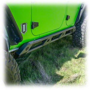 Turn Offroad Jeep Wrangler Frame Mounted Rock Sliders JKRS-01 (07