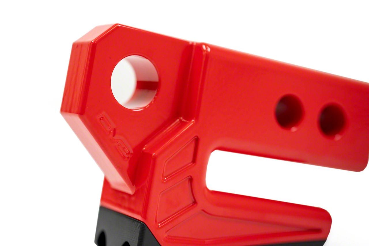 DV8 Offroad Jeep Gladiator Xtract Hitch Skid Plate; Red UNHS-01RD
