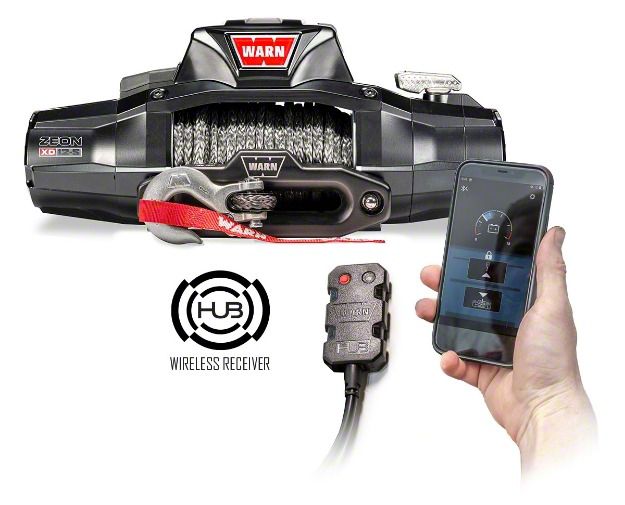 WARN Tacoma ZEON XD 10-S 10,000 lb. Winch with Synthetic Rope