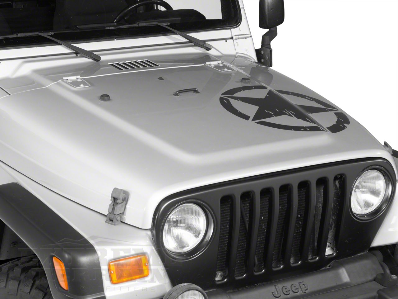 SEC10 Jeep Wrangler On The Move Star; Matte Black J26026 (66-26