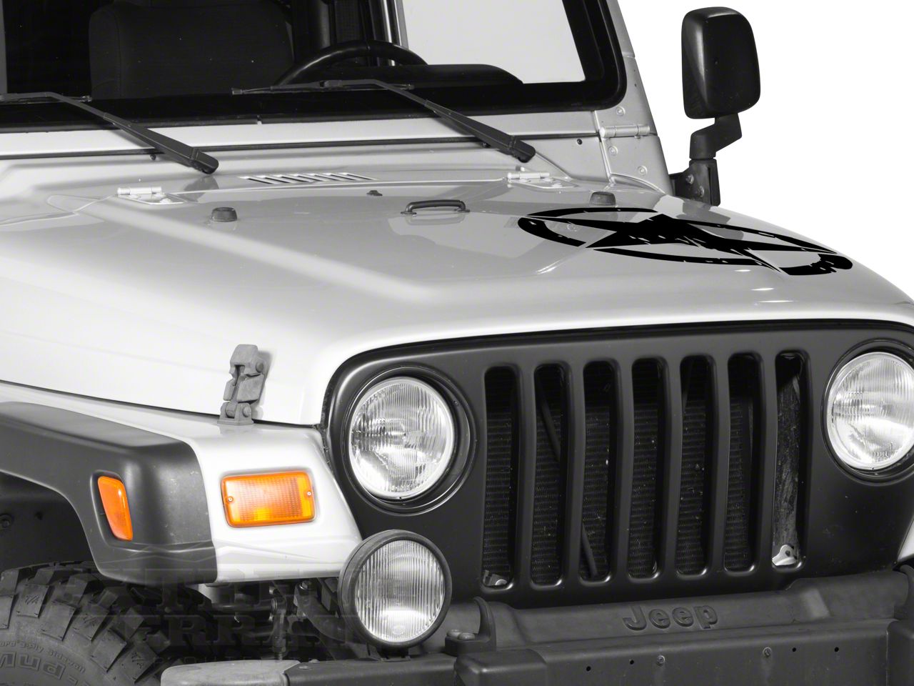 SEC10 On The Move Star Kit; Gloss Black (66-25 Jeep CJ5, CJ7, Wrangler YJ, TJ, JK & JL) SEC10 On The Move Star Kit; Gloss Black (66-25 Jeep CJ5, CJ7, Wrangler YJ, TJ, JK & JL)