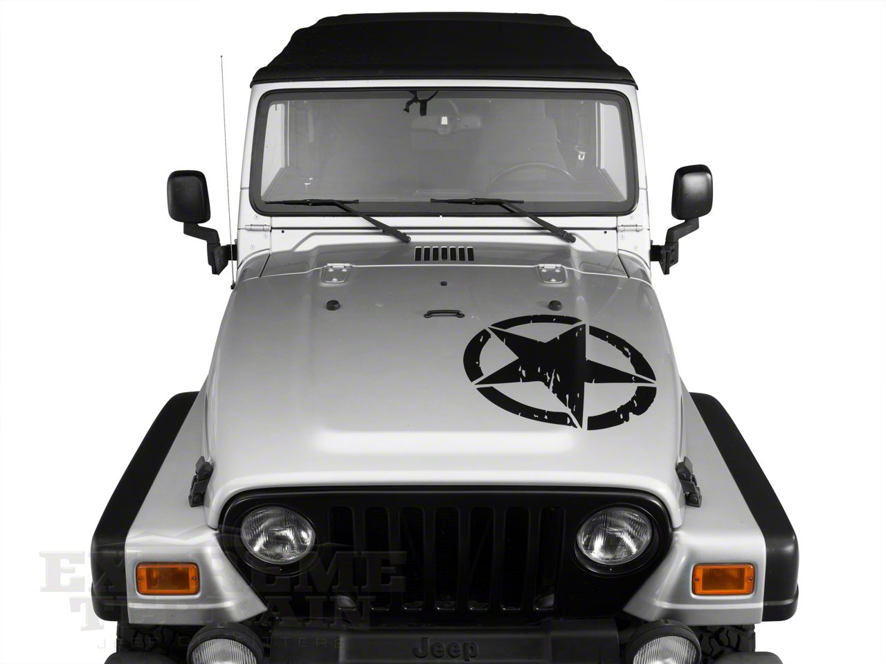SEC10 On The Move Star Kit; Gloss Black (66-25 Jeep CJ5, CJ7, Wrangler YJ, TJ, JK & JL) SEC10 On The Move Star Kit; Gloss Black (66-25 Jeep CJ5, CJ7, Wrangler YJ, TJ, JK & JL)