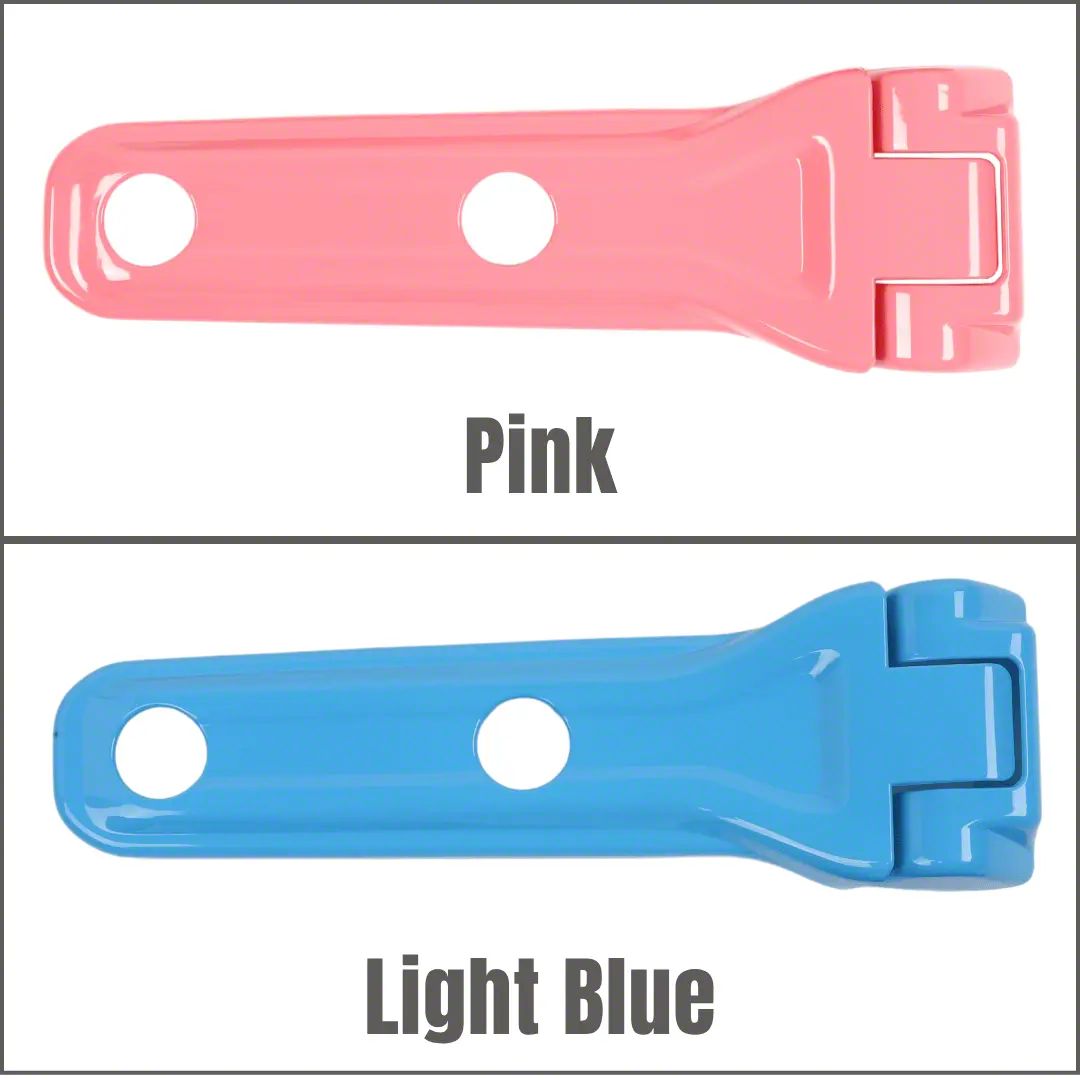 Jeep Wrangler Exterior Trim Kit; 26-Piece; Pink (18-26 Jeep