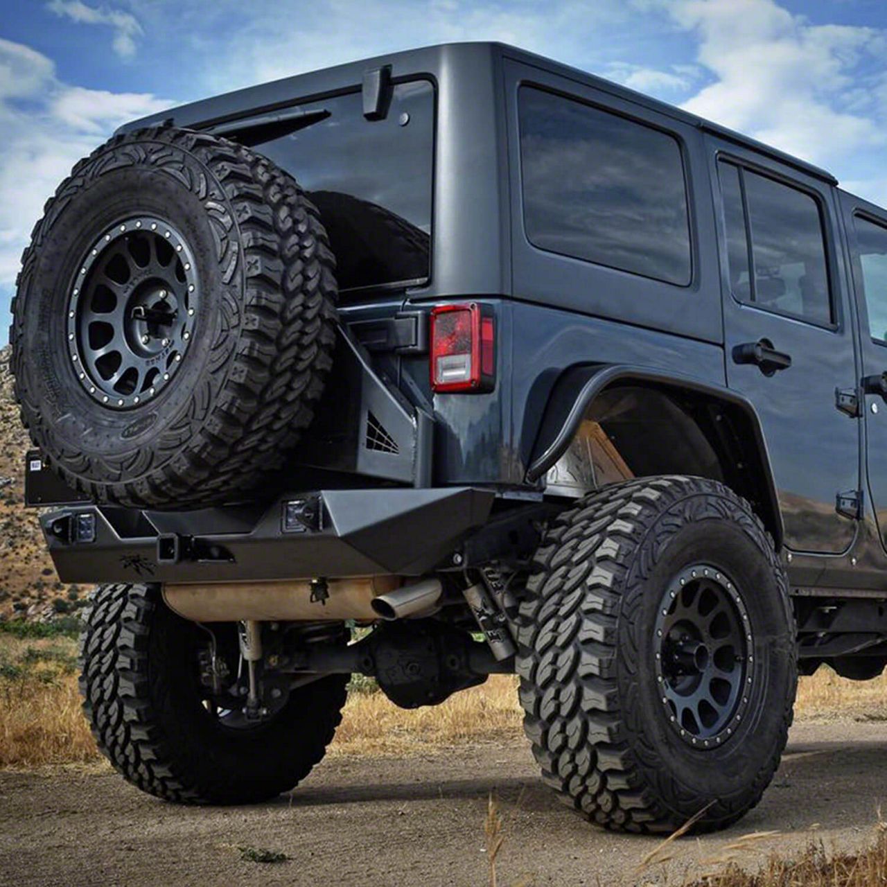Poison Spyder Jeep Wrangler Rear Crusher Fender Flares