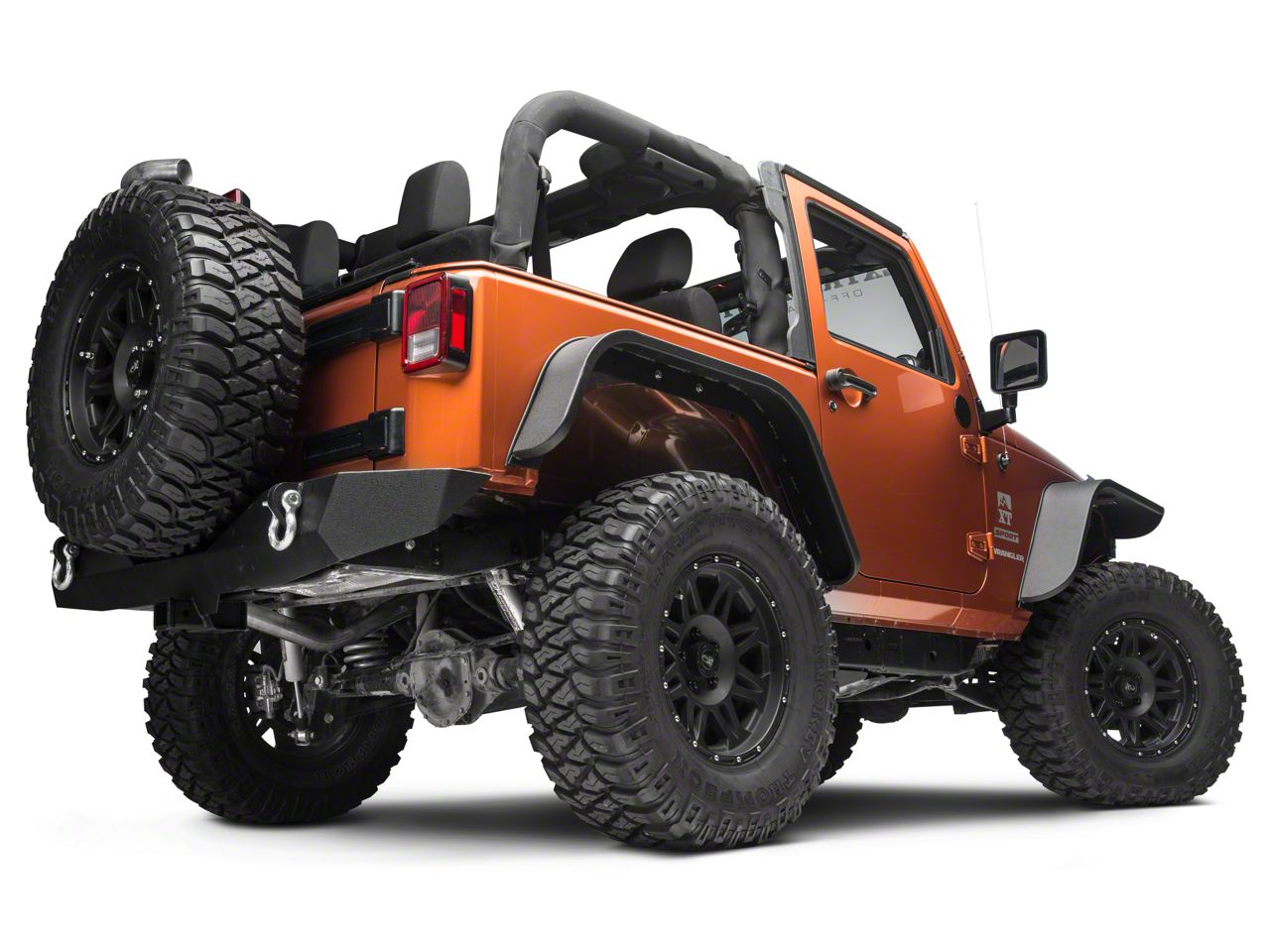 Pypes Jeep Wrangler High Ground Clearance Cat-Back Exhaust System