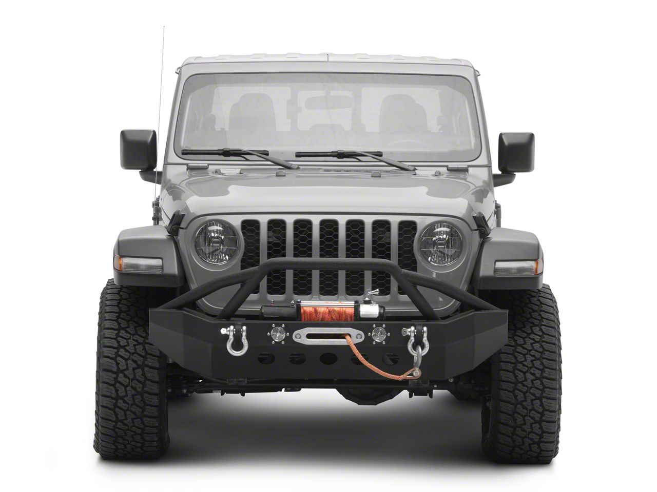 RedRock Jeep Gladiator Approach Front Bumper with LED Lights