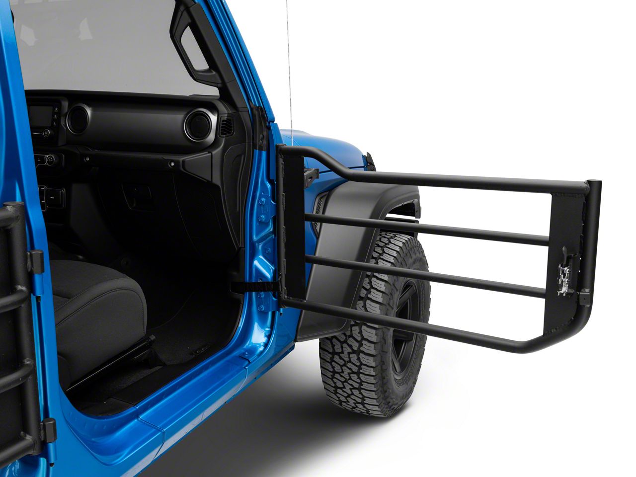 Barricade Jeep Gladiator Tubular Adventure Doors; Front JG1343 (20