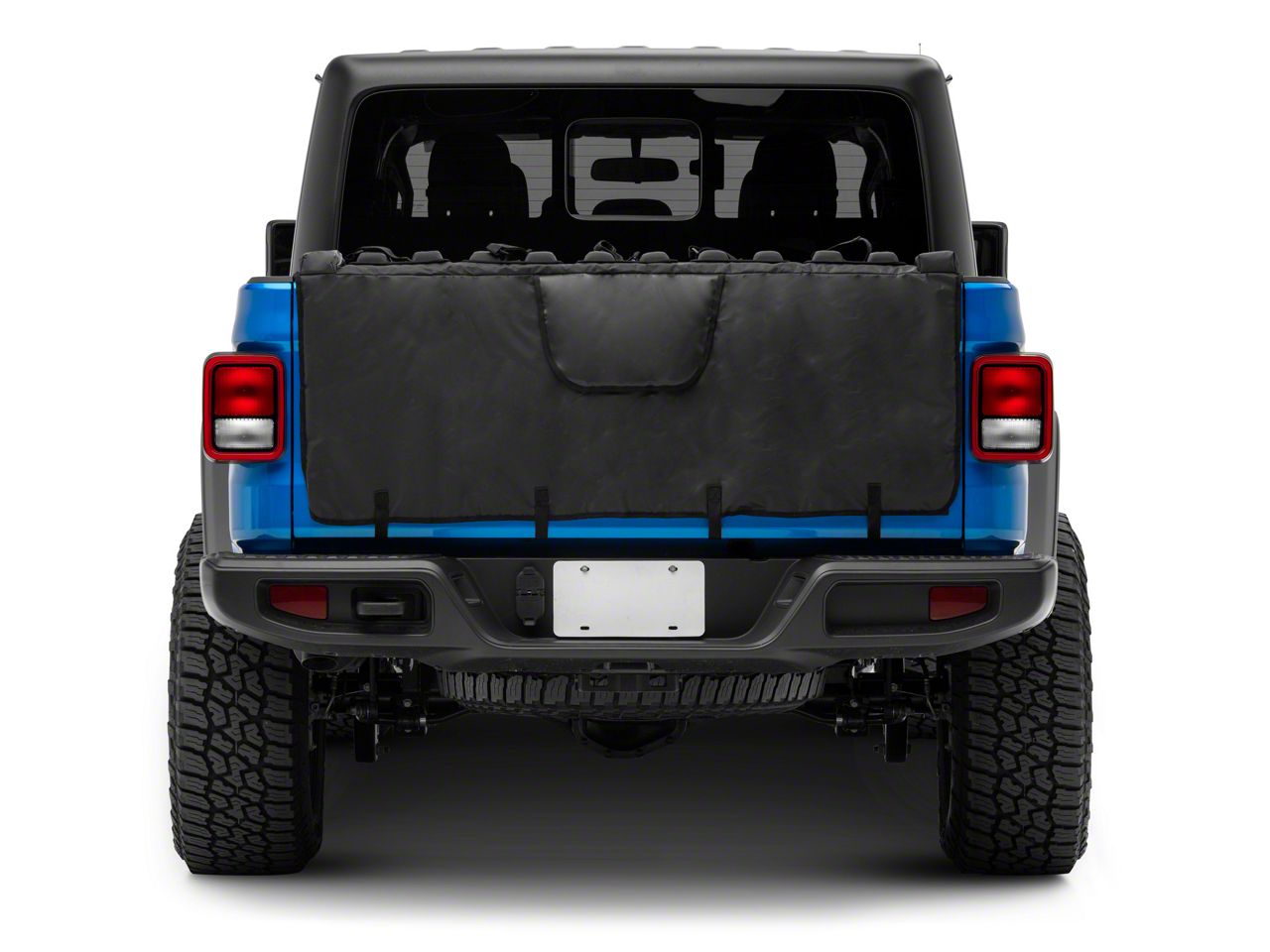 JT Jeep Gladiator 用 テールゲートプロテクター TruShield Jeep Gladiator Tailgate Bike Pad with Reinforced Mounts
