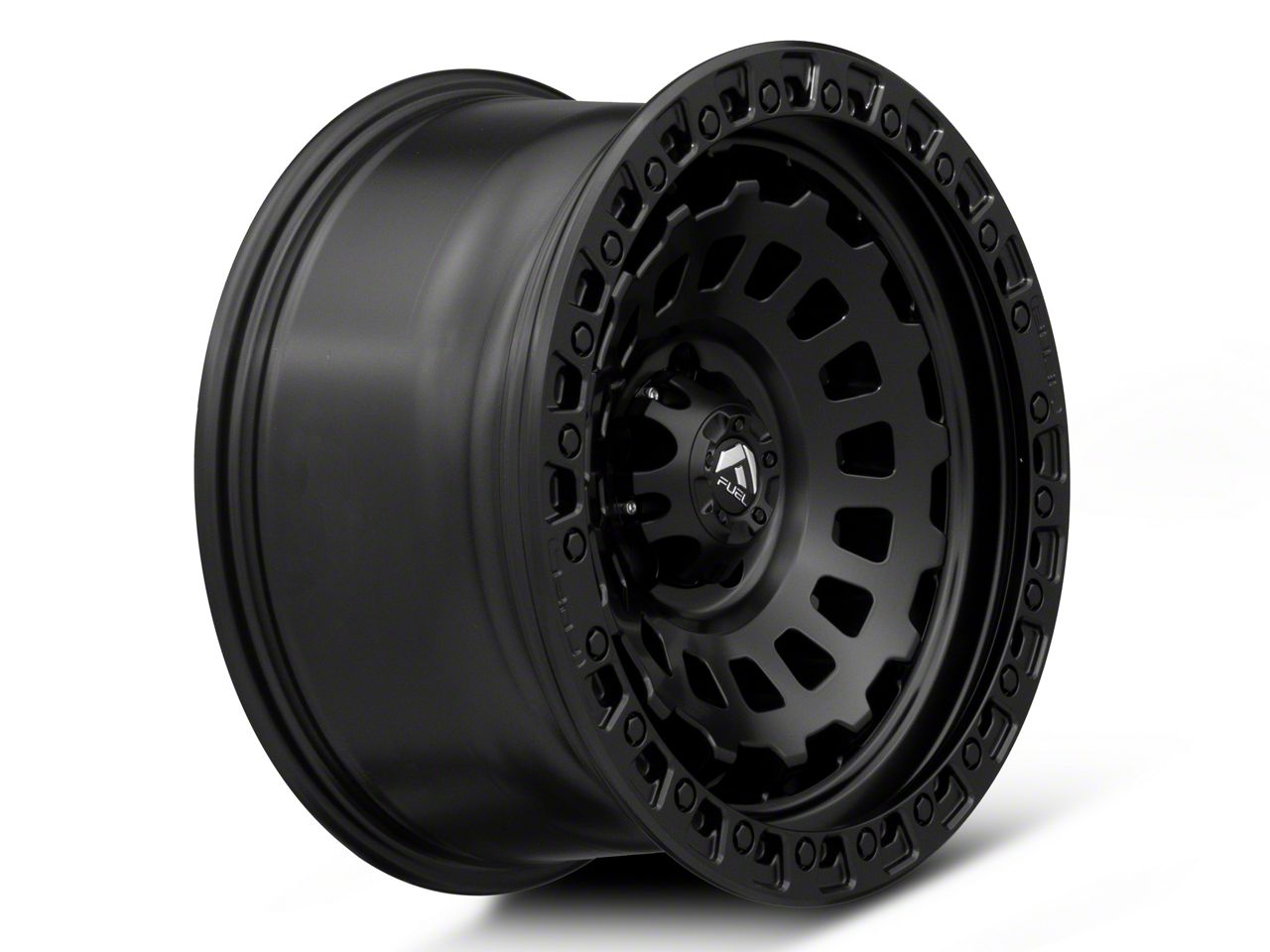 Fuel Wheels Jeep Gladiator Zephyr Matte Black Wheel; 17x9; -12mm