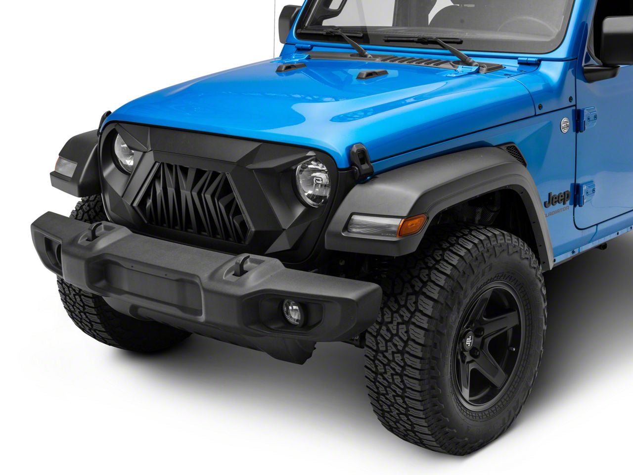 RedRock Jeep Gladiator V2 Goliath Grille with LED DRL J164985 (20