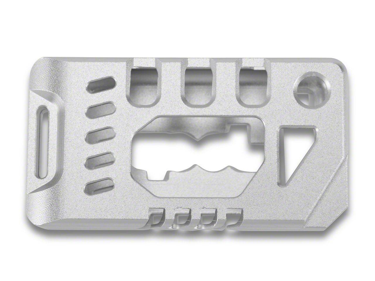 RedRock Jeep Gladiator Key FOB Holder; Silver J165233 (20-26 Jeep
