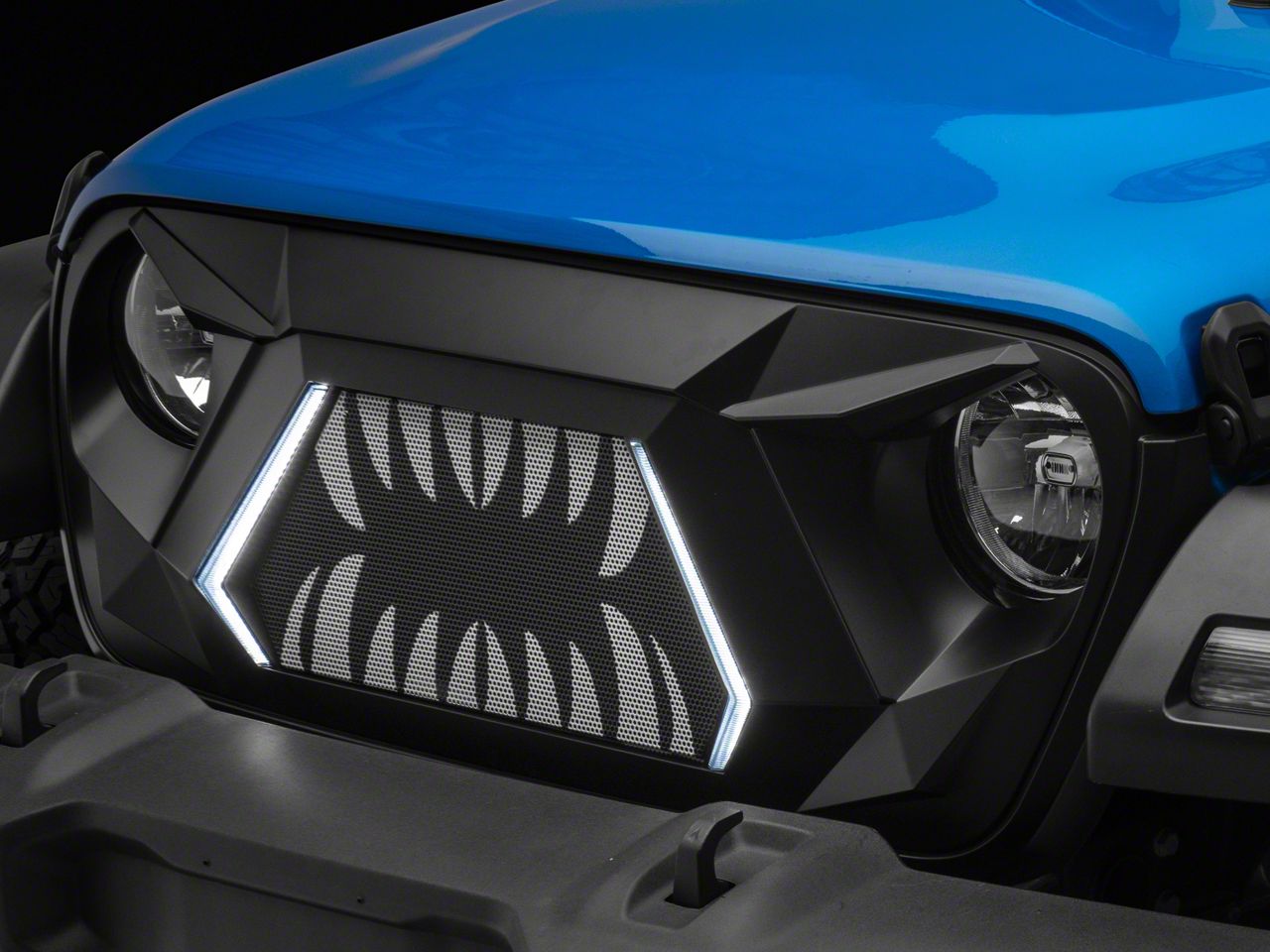 RedRock Jeep Gladiator Open Wide Grille with LED DRL J166670 (20