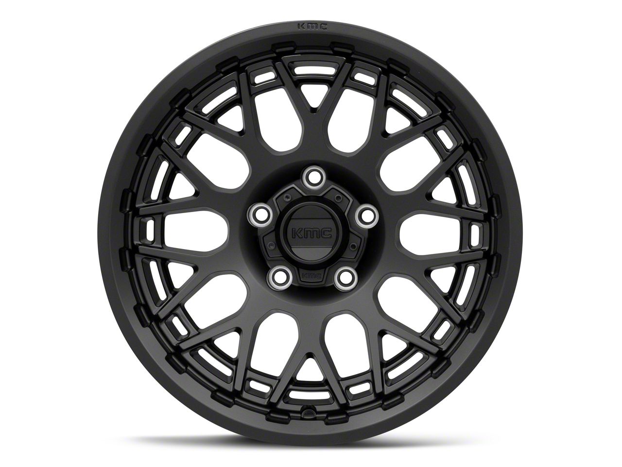 KMC Jeep Gladiator Technic Satin Black Wheel; 20x9; 0mm
