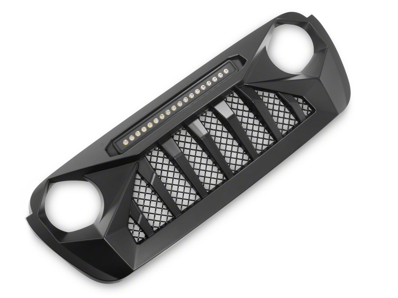 GARI専用おまけ付き American Modified Jeep Gladiator Demon Grille with LED Off