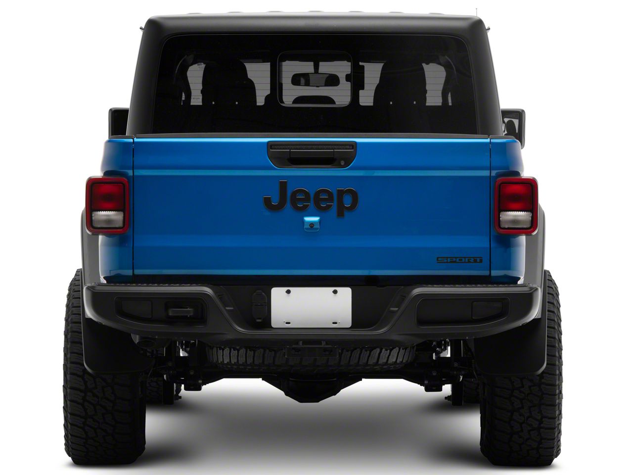 4x Front & Rear Mud Flap Splash Guards For Jeep Gladiator 2023-2024 Willys Sport