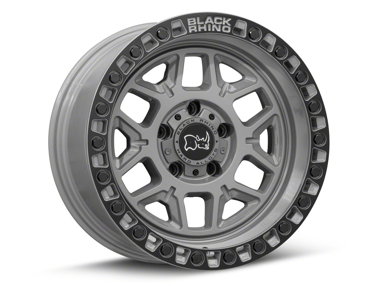 Black Rhino Jeep Gladiator Kelso Battleship Gray Wheel; 17x9