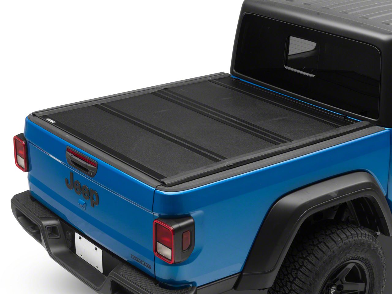 Alien Sunshade Jeep Gladiator Bed Cover - Jeep Gladiator Tonneau Cover, 5ft Trifold Bed Cover With Weatherproof Durable Vinyl, Easy Installation - Jeep Gladiator Accessories, Tonneau Covers - Canada - View #11