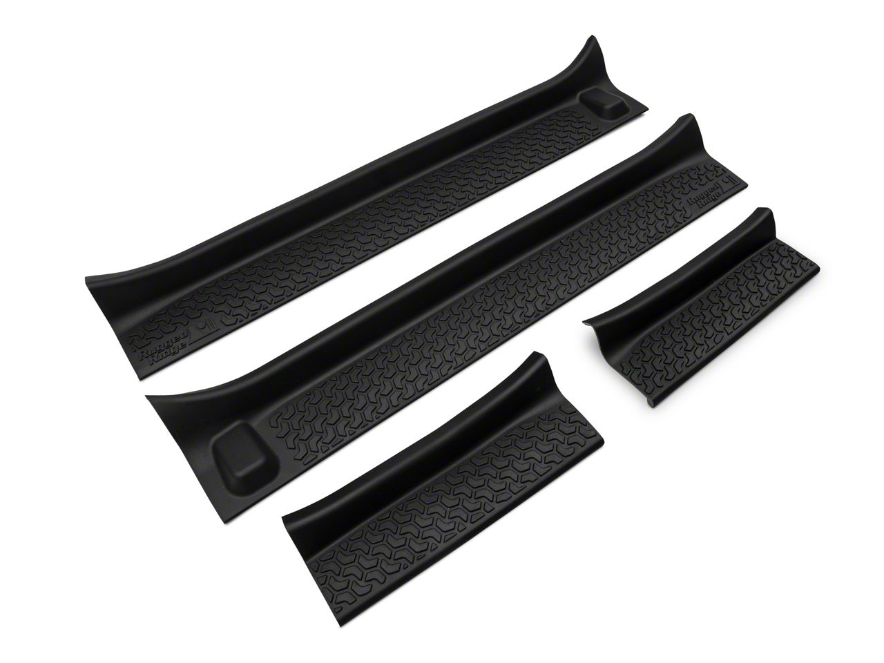 RuggedRidge 正規品　ドアシールガード 4ピースセット RuggedRidge 正規品 ドアシールガード 4ピースセット