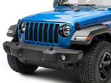 RedRock Headlight Trim; Black (20-26 Jeep Gladiator JT)