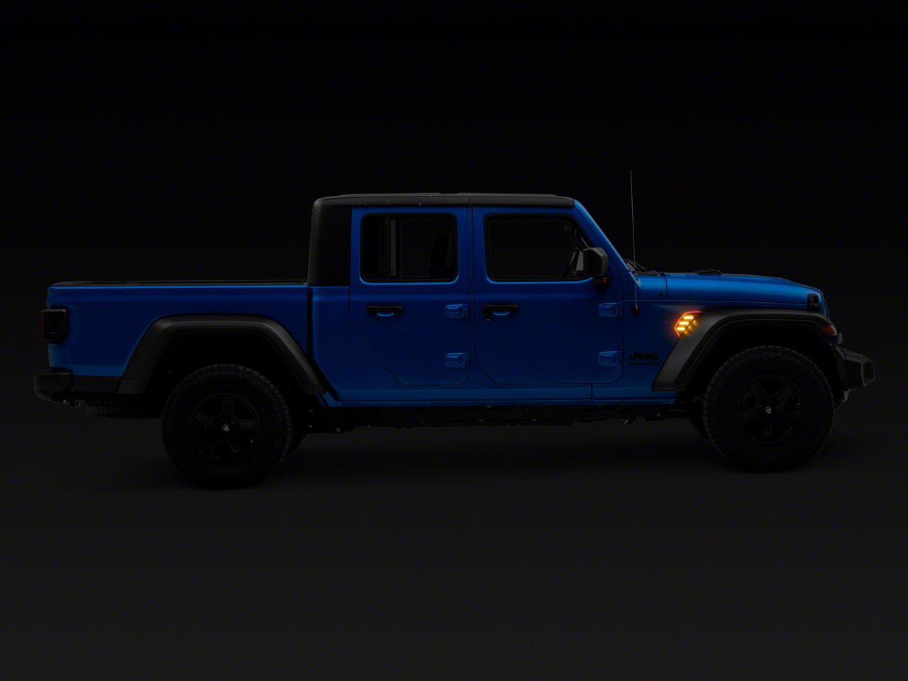 XK Glow Jeep Gladiator RGB+Amber Fender Vent Turn Signal and