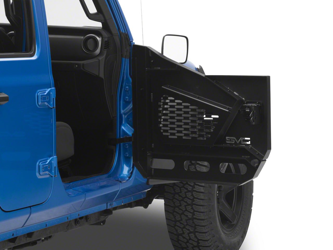 DV8 Offroad Jeep Gladiator Spec Series Half Doors; Front HDJL-02F