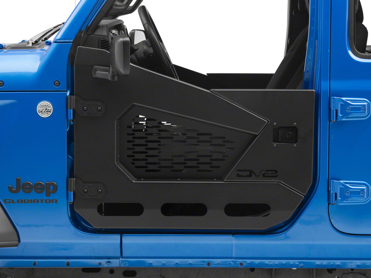 DV8 Offroad Jeep Gladiator Spec Series Half Doors; Front HDJL-02F