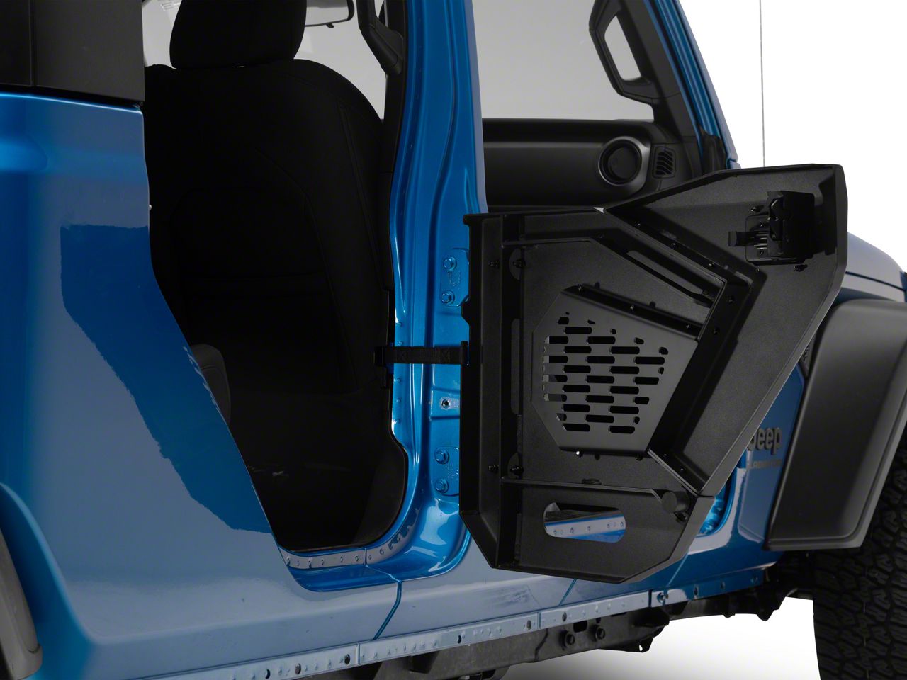 DV8 Offroad Jeep Gladiator Spec Series Half Doors; Rear HDJL-02R