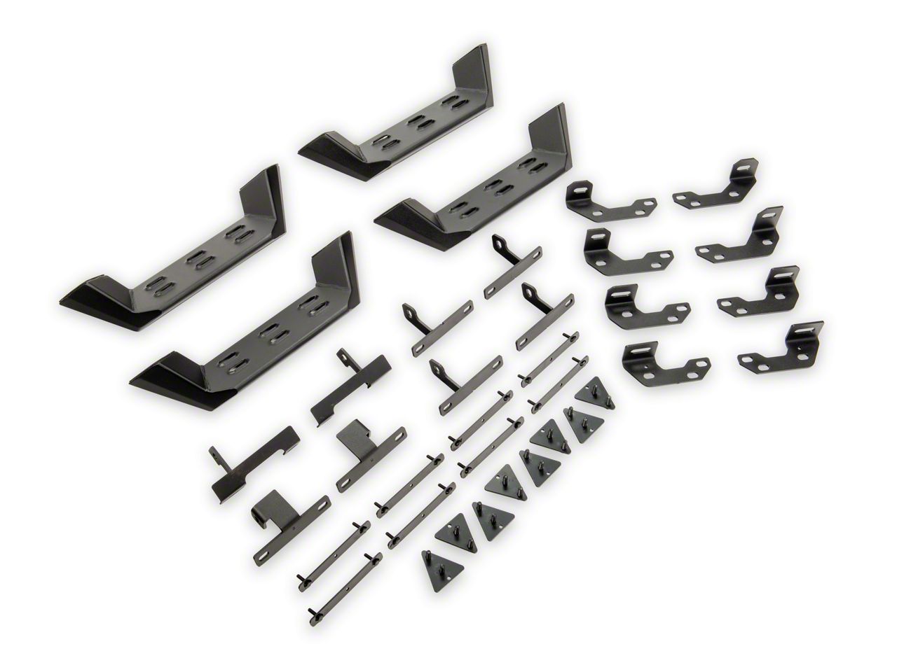 アップステアーズ Barricade Jeep Gladiator HD Overland Drop Side Step Bars JG20785
