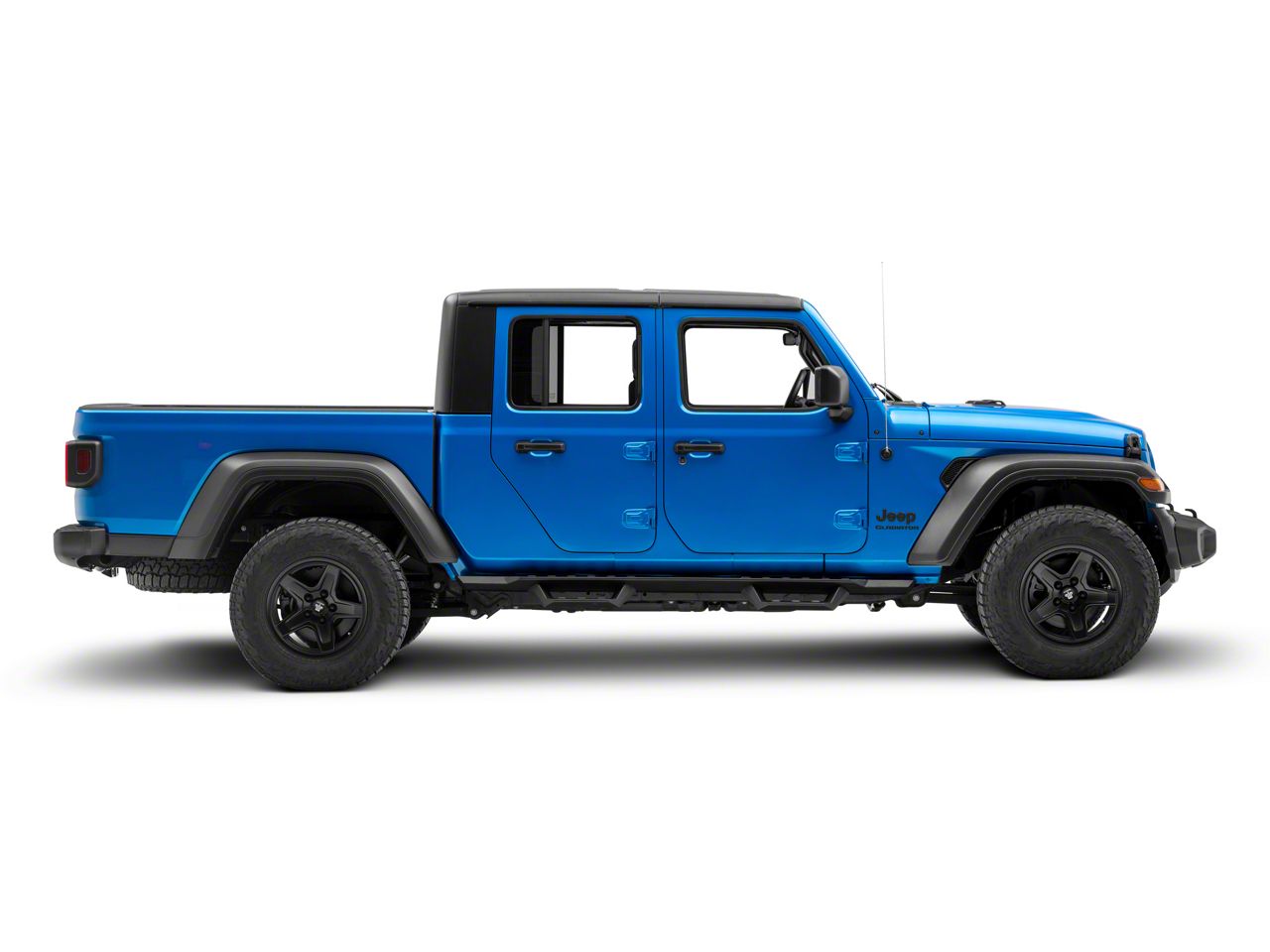 Barricade Jeep Gladiator HD Overland Drop Side Step Bars JG20785